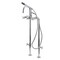 Aqua Vintage CCK8401DX Freestanding Tub Faucet with Supply Line, Stop Valve, Polished Chrome CCK8401DX - alternate 1